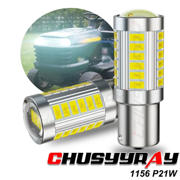 PURELY- 2 Super Led Light Bulbs For Craftsman Dys 4500 Dlt 3000 Garden Tractor Headlight