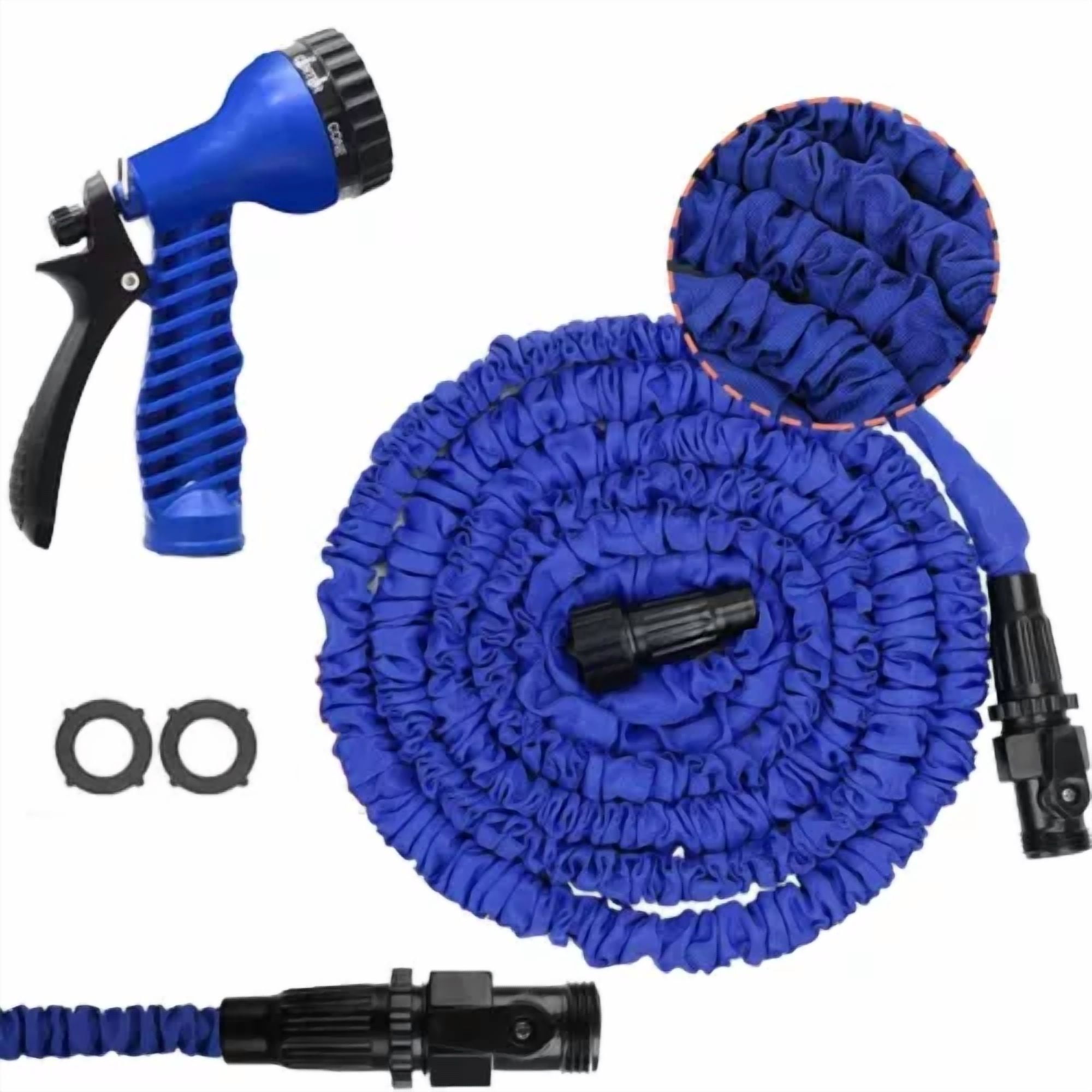 PURELY- 25Ft Garden Hose, Water Hose, Outdoor Hose W/ 3/4" Fittings, Water Pipe For Lawn