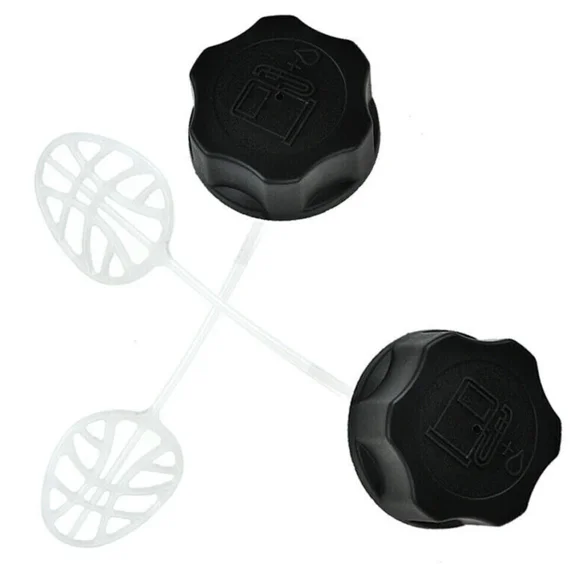 PURELY- 2Pcs Plastic Garden Engine Fuel Tank Cap For Strimmer Hedge Trimmer Brush Cutter