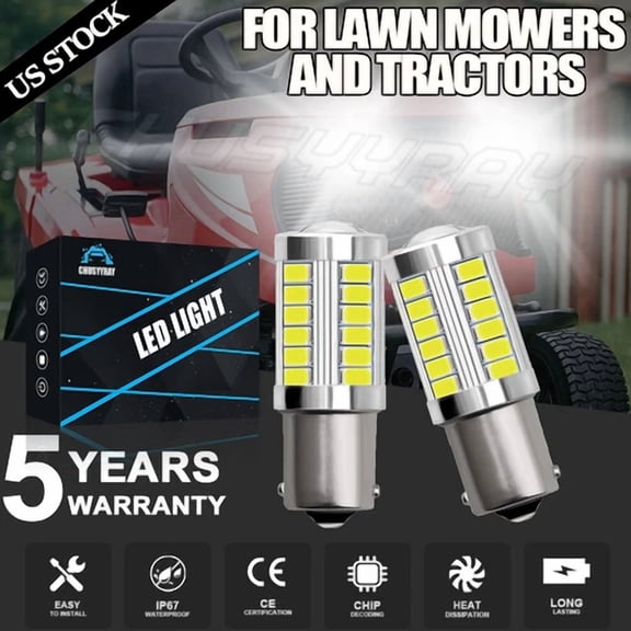 PURELY- 2X Bright Led Light Bulbs For Craftsman Lt 2000 Lt1000 Lt11 Garden Tractor Bulb