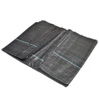 PURELY- 3.2 Oz Garden Weed Barrier Fabric Ground Cover Durable Breathable Landscape