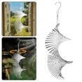 thumbnail image 1 of PURELY- 3D Wind Chimes Metal Spiral Reflector Outdoor Garden Yard Hanging Decor Ornament, 1 of 6
