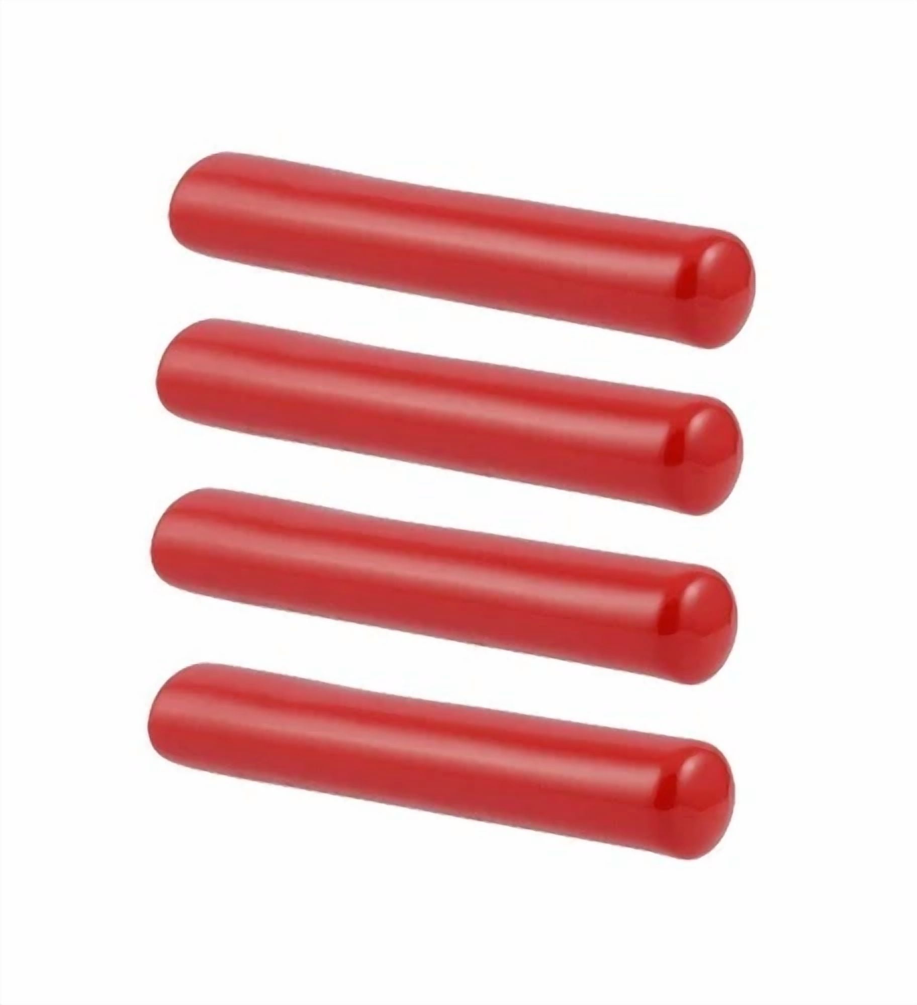 PURELY- 4 Pack - Round Pvc Handle Grips For Exercise, Lawn, Garden Equipment