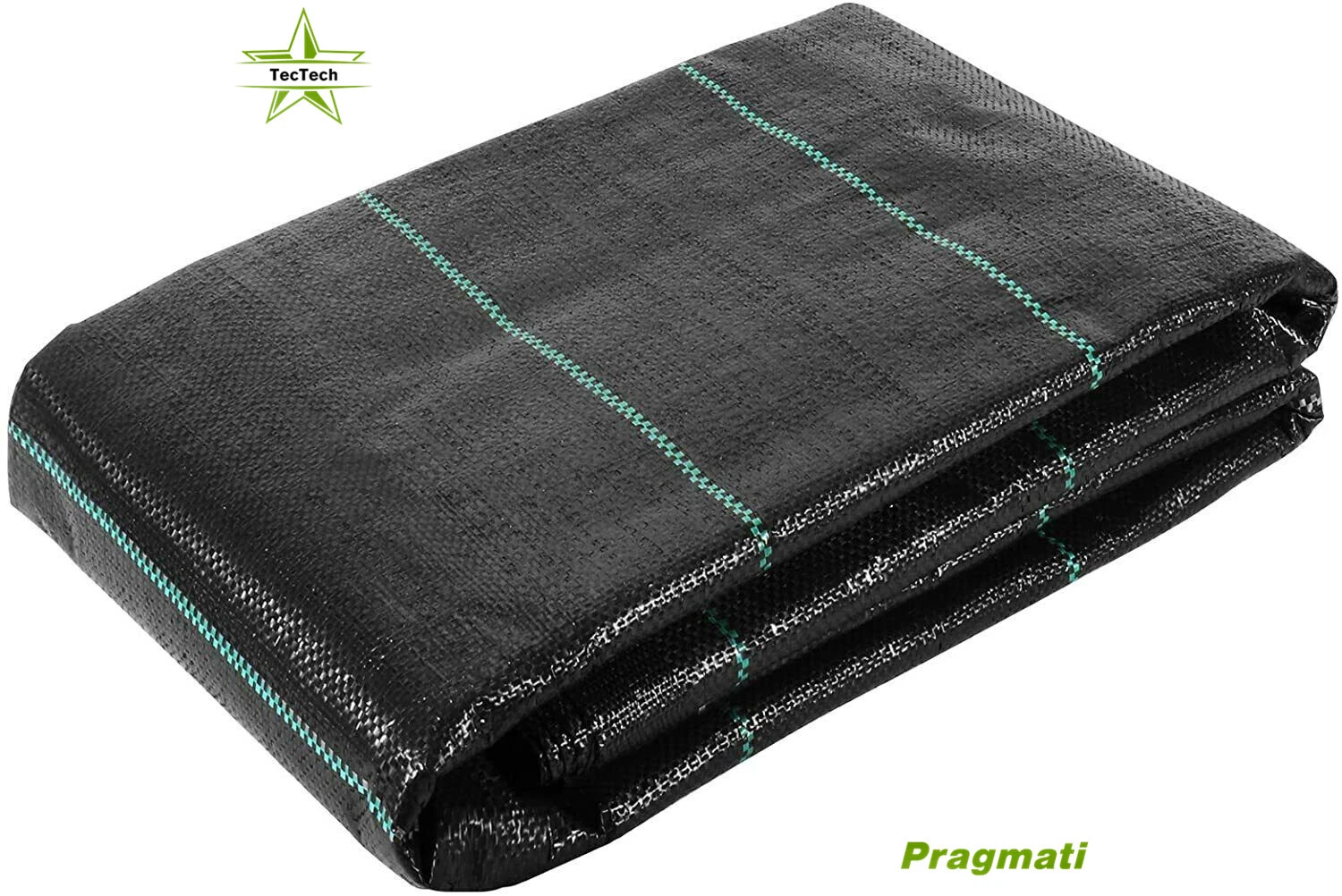 PURELY- 5×8Ft Garden Weed Barrier Landscape Fabric Durable Weed Gardening Ground Mat