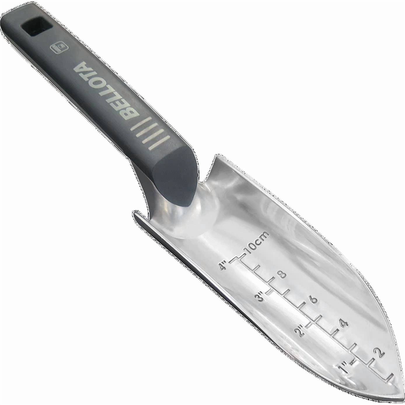 PURELY- Bellota Narrow Aluminum Hand Trowel W/ Ergonomic Short Handle Gardening Tool