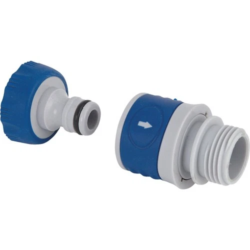 PURELY- Best Garden 1 Male, 1 Female Poly Faucet Quick Connect Connector Set 503Qc Best