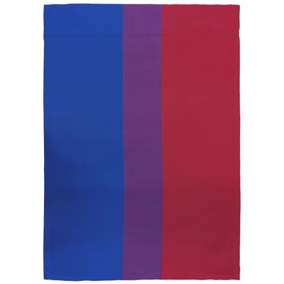 PURELY- Bisexual 12X18In Garden Flag Lgbtq Bisexual Bi Pride Front Yard Home Decor Flag