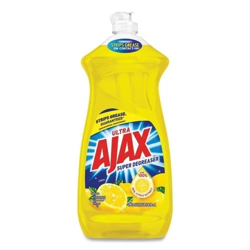 PURELY- Brand New! Ajax Dishwashing Liquid Dish Soap Yellow Lemon, 28 Fl Oz Pk Of 1