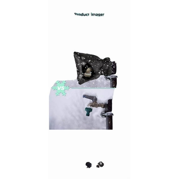 PURELY- Diig Outdoor Faucet Covers For Winter,5 Packs Garden Yard