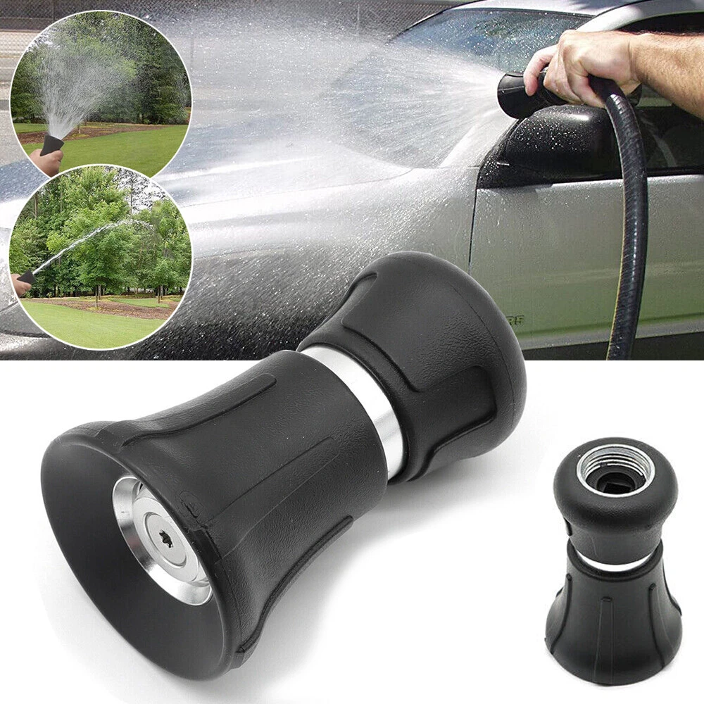 PURELY- Fire Hose Nozzle Water Sprayer Garden Adjustable High Pressure Washer Jet New