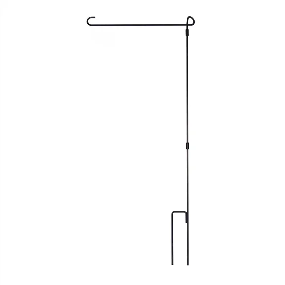PURELY- Flag Pole Stand Stake For Lawn Garden Yard Flags - 3 Section