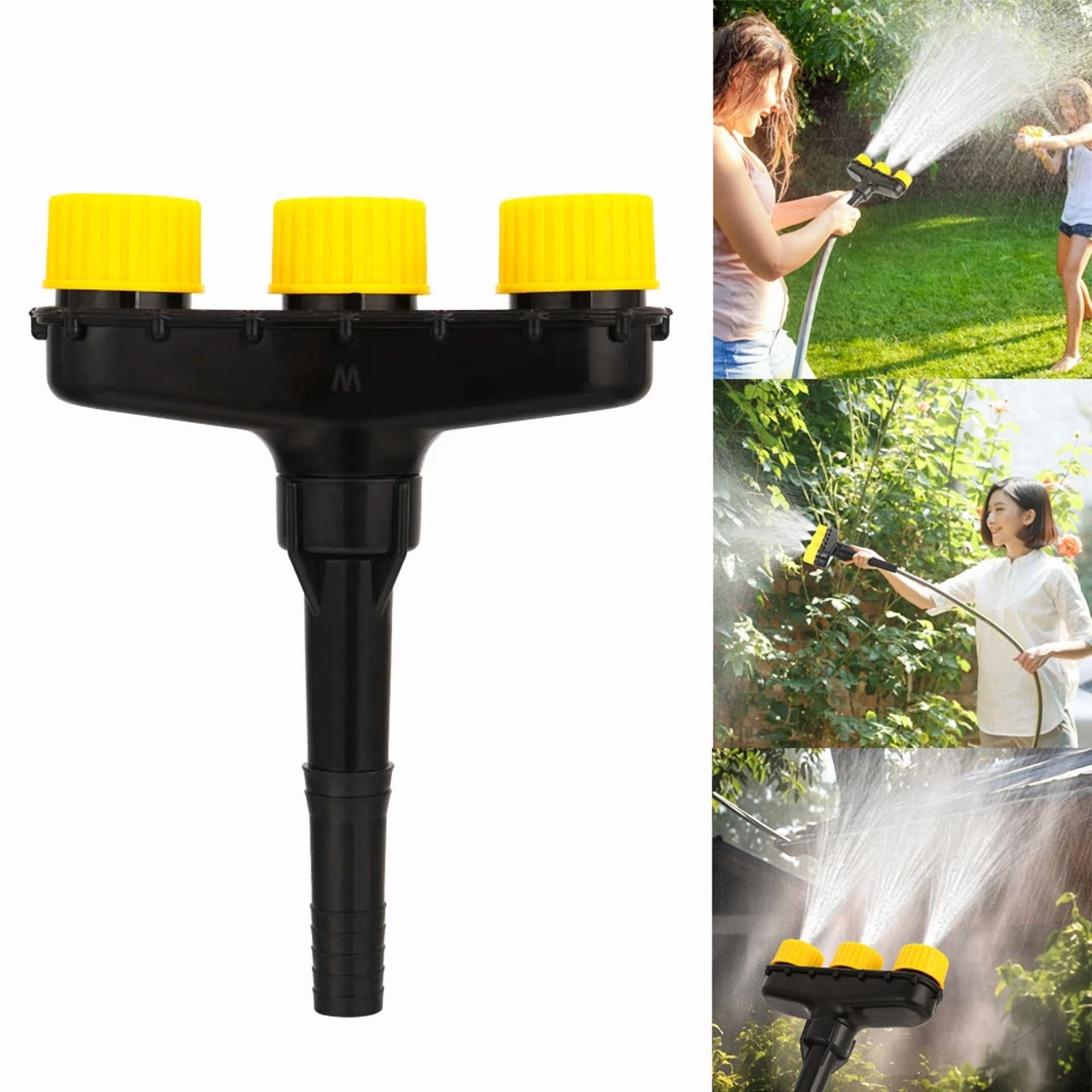 PURELY- Garden Hose Sprayer Nozzle Watering Pipe Lawn Water Spray Misting Nozzle
