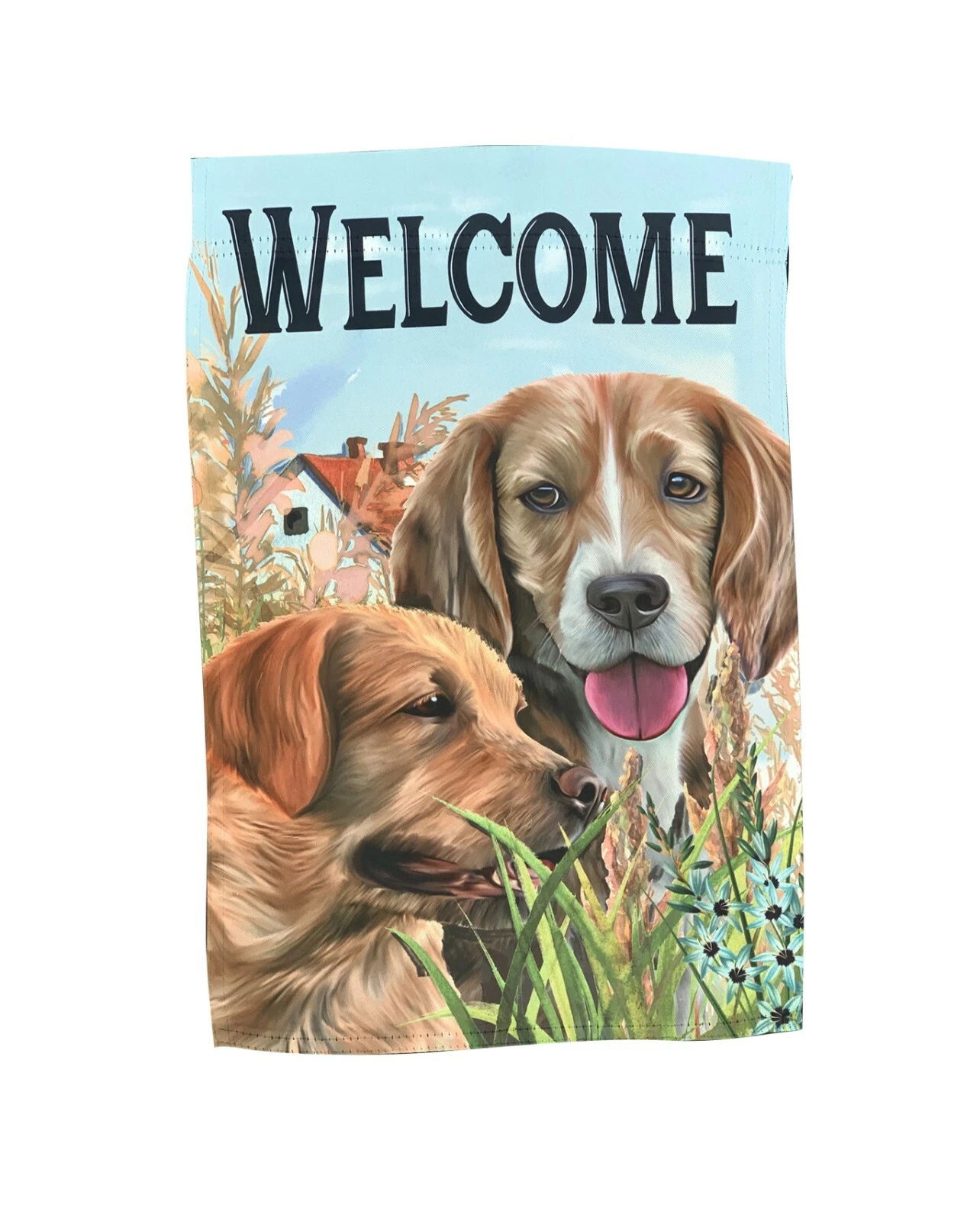 PURELY- Harvest Dogs Welcome Garden Flag – 12