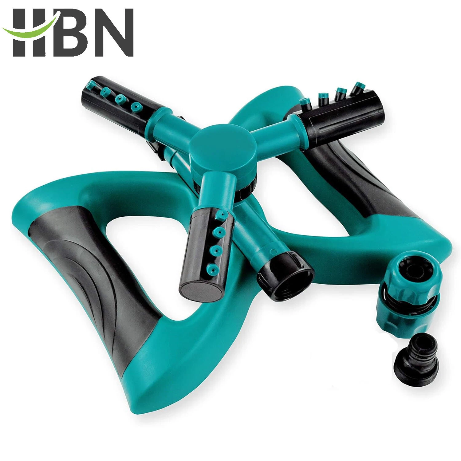 PURELY- Hbn 360° Automatic Rotating Garden Sprinkler | Lawn Sprinkler | Yard Sprinkler