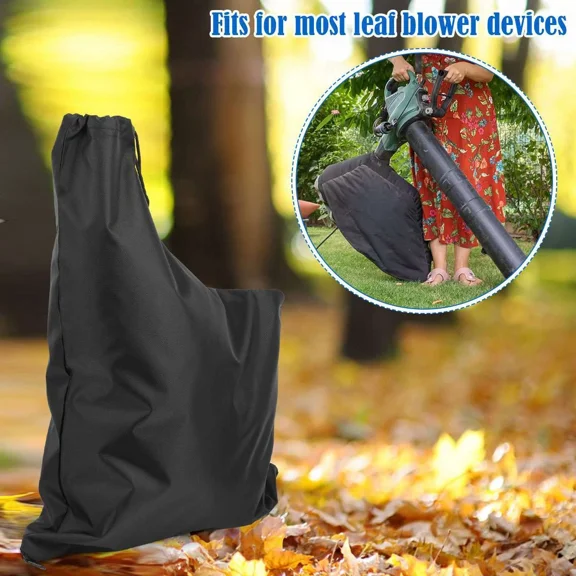 PURELY- Leaf Blower Vacuum Bag Garden Lawn Yard Shredder Replacement Leaf Bag Universal