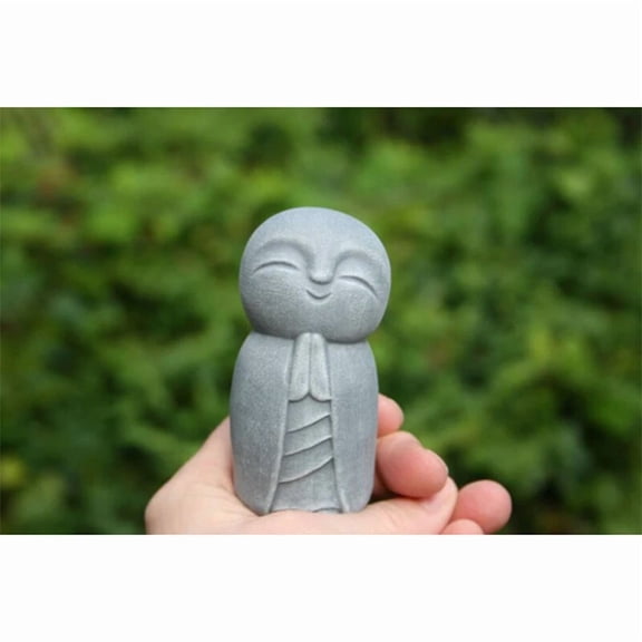 PURELY- Little Jizo Buddha Statue Figurine Garden Decoration Home Ornament Holiday Gifts