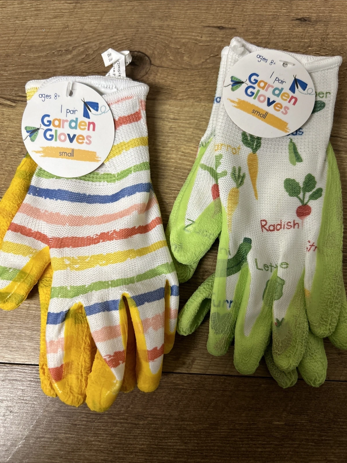 PURELY- Lot Of 2 Garden & Activities Golden Gloves Small New