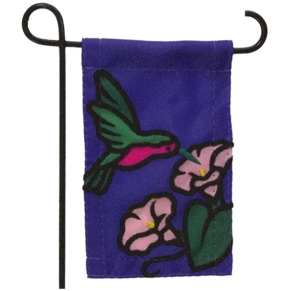 PURELY- Mini Garden Flag For Flower Pot - Hummingbird - Jeane'S Things