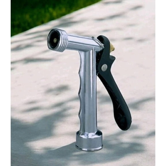 PURELY- Orbit Deluxe Adjustable Jet Stream Metal Pistol Garden Hose Nozzle