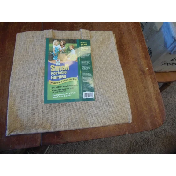 PURELY- Small Portable Garden Planting Patio Gardening Bags Organic Natural (Apt-Gr)