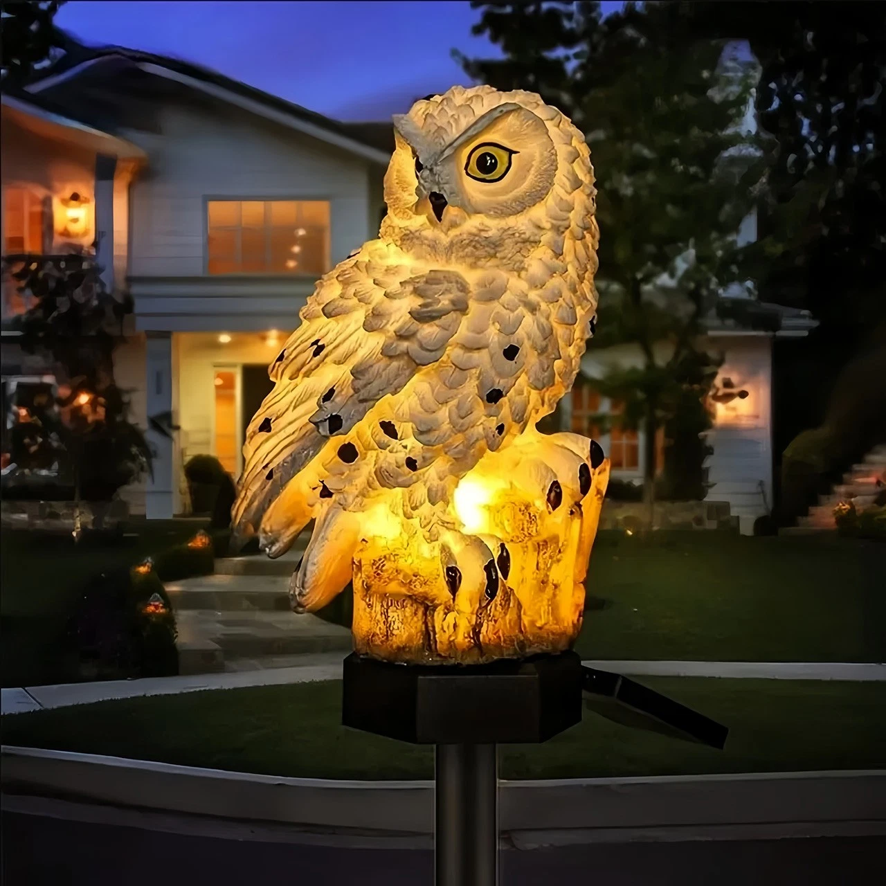 PURELY- Solar Lamp Owl Animal Solar Garden Lights Solar Powered Solar Led Light Outdoor