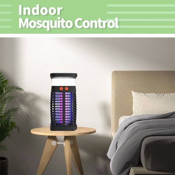 PURELY- Solar-Powered Mosquito Control Lamp - Waterproof, Yard/Garden