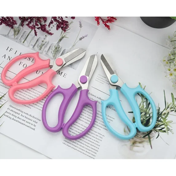 PURELY- Stainless Steel Colored Garden Scissors, Gardening And Flower Arrangement Tools