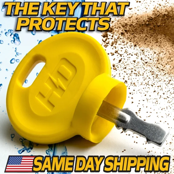 PURELY- Starter Ignition Key Switch With Key Fits Craftsman Z6000, Zt50, Zt54, Ztl8000