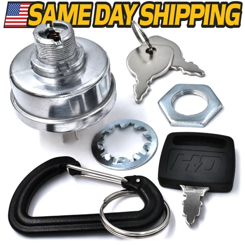 PURELY- Starter Ignition Switch Fits Cub Cadet Mtd White 925-3163 725-3163 W/ 2 Keys