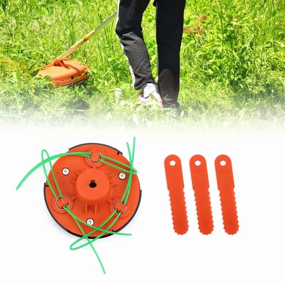 PURELY- Universal Replace Trimmer Head For Gas Electric Weedeater Weed Eater Garden Lawn