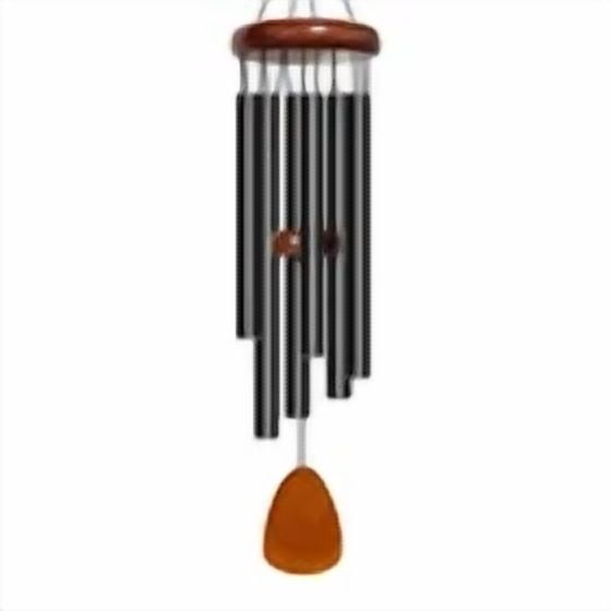 PURELY- Wind Chimes Large Deep Tone Chapel Bells 6 Tubes Outdoor Garden Home Decor Gift