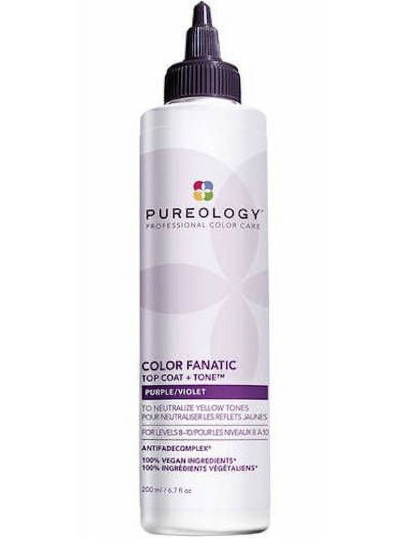 Color Fanatic Top Coat + Purple Tone Treatment Light to Medium Blonde