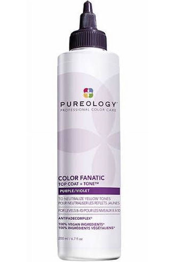 Color Fanatic Top Coat + Purple Tone Treatment Light to Medium Blonde