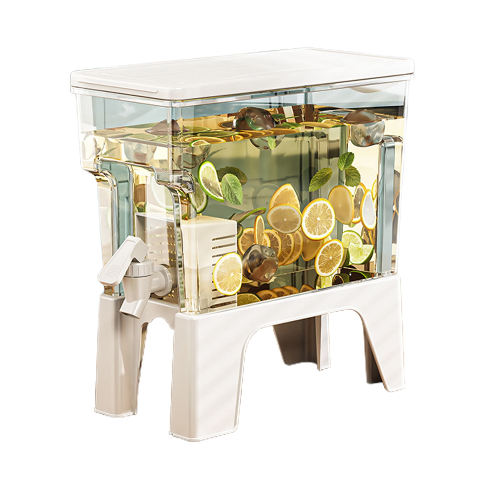 PUREOY 3.5L Large Drink Dispenser with Faucet Cold Kettle for Cocktails