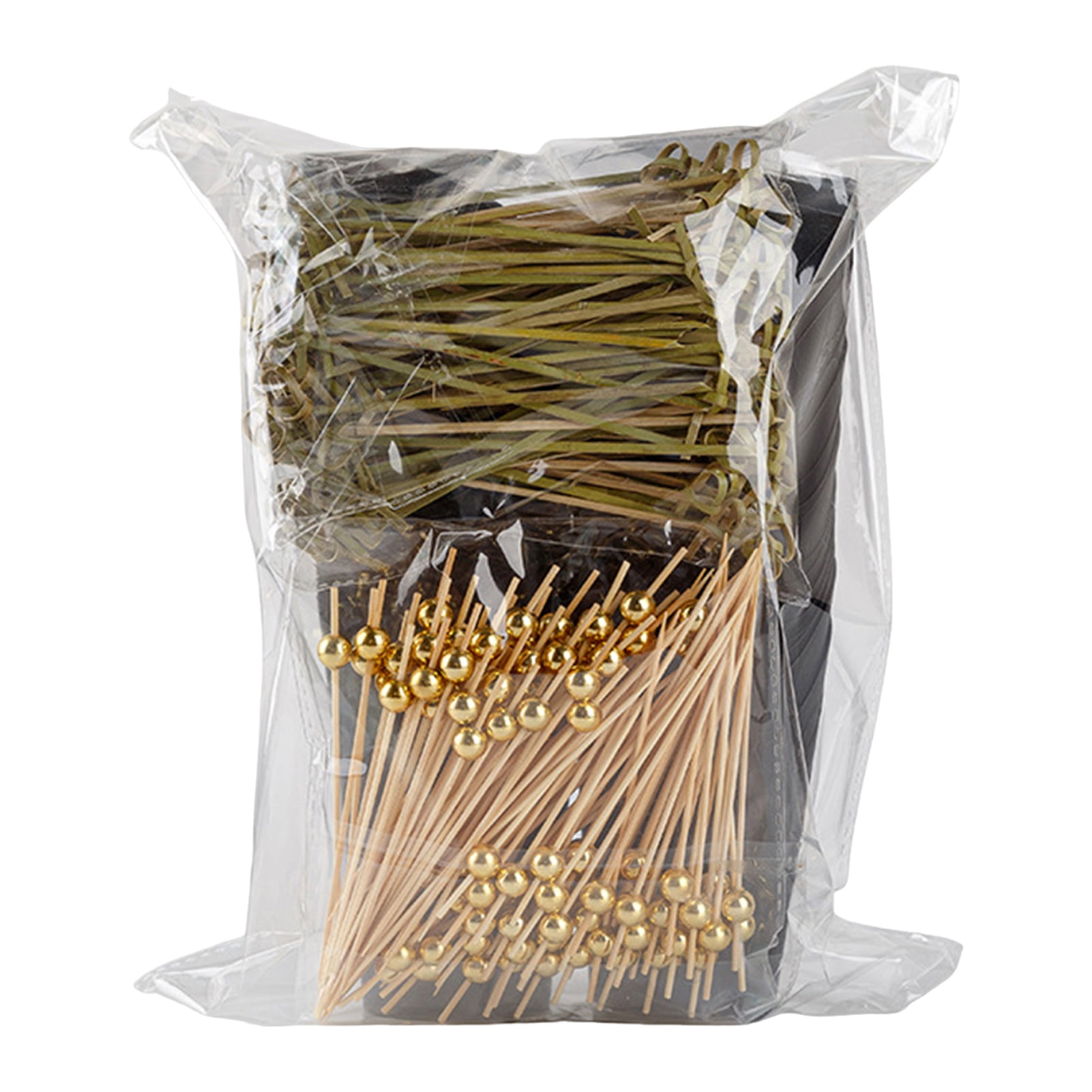 PUREOY 50Pcs French Fries Holder Disposable Snack Cups with Skewers And ...