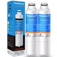 thumbnail image 1 of PUREPLUS DA29-00020B Replacement for Samsung RF28HMEDBSR, RF263BEAESR, HDX FMS-2, HAF-CIN/EXP, RF4287HARS, PL-200, RFG297HDRS, RF28HFEDBSR, DA97-08006A 469101 RWF0700A Refrigerator Water Filter, 2PACK, 1 of 9