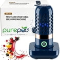 thumbnail image 1 of PUREPOD Produce Cleaner,Portable Fruit and Vegetable Washing Machine, Wireless Rechargeable Food Washer for Fruits, Veggies, Meat, Rice & Utensils, Waterproof, Automatic Cleaning for Kitchen, 1 of 8