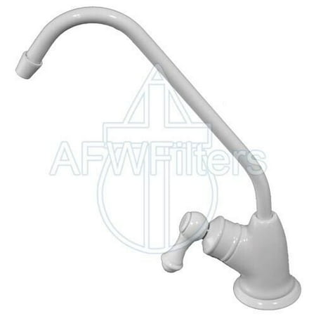 PURETECK Euro Style Airgap Long Reach RO Faucet - White