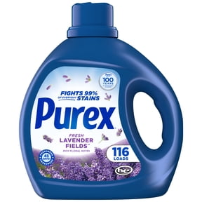 Purex Fresh Lavender Fields Liquid Detergent, 130 fl oz, 116 loads