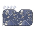 thumbnail image 1 of PUREYAH Foldable Front Windshield Sun Shade, Abstract Traditional Batik Style Universal Automotive Sun Visor for Car Windshield for Truck Vehicle Suv Small Size, 1 of 7