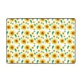 thumbnail image 1 of PUREYAH Front Door Mat Indoor Entrance, Non-Slip Washable Sunflower Flower Background Decorative Rug Carpet for Bedroom Living Room Bathroom 36"x24", 1 of 8