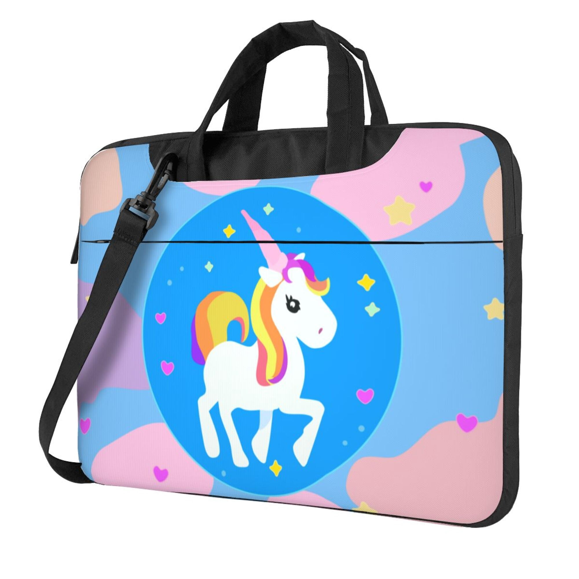 PUREYAH Laptop Case Bag with Compartments for Women, Cute Cartoon ...