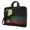 thumbnail image 1 of PUREYAH Laptop Case Bag with Compartments for Women, Stars Moon Horse Lightweight Computer Tote Bag for Men Travel Work 14 inch, 1 of 7