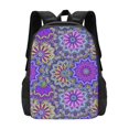 thumbnail image 1 of PUREYAH Lightweight Travel Backpack, Simple Modern Islamic Mandala Turkish Floral Hiking Backpack School Bag with Laptop Compartment for Women Men, 1 of 6