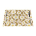 thumbnail image 1 of PUREYAH Table Placemats Set of 1 , Washable Heat Resistant Fresh Yellow Daisy Table Decorations Placemats for Dining Room Kitchen, 1 of 6