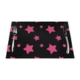 thumbnail image 1 of PUREYAH Table Placemats Set of 1 , Washable Heat Resistant Stars Art Pattern Table Decorations Placemats for Dining Room Kitchen, 1 of 6