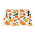 thumbnail image 1 of PUREYAH Table Placemats Set of 6 PCS , Washable Heat Resistant Love Oranges Fruit Table Decorations Placemats for Dining Room Kitchen, 1 of 6