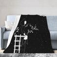 PUREYAH Travel Throw Blanket for Couch, Fairy Tale Night Painting