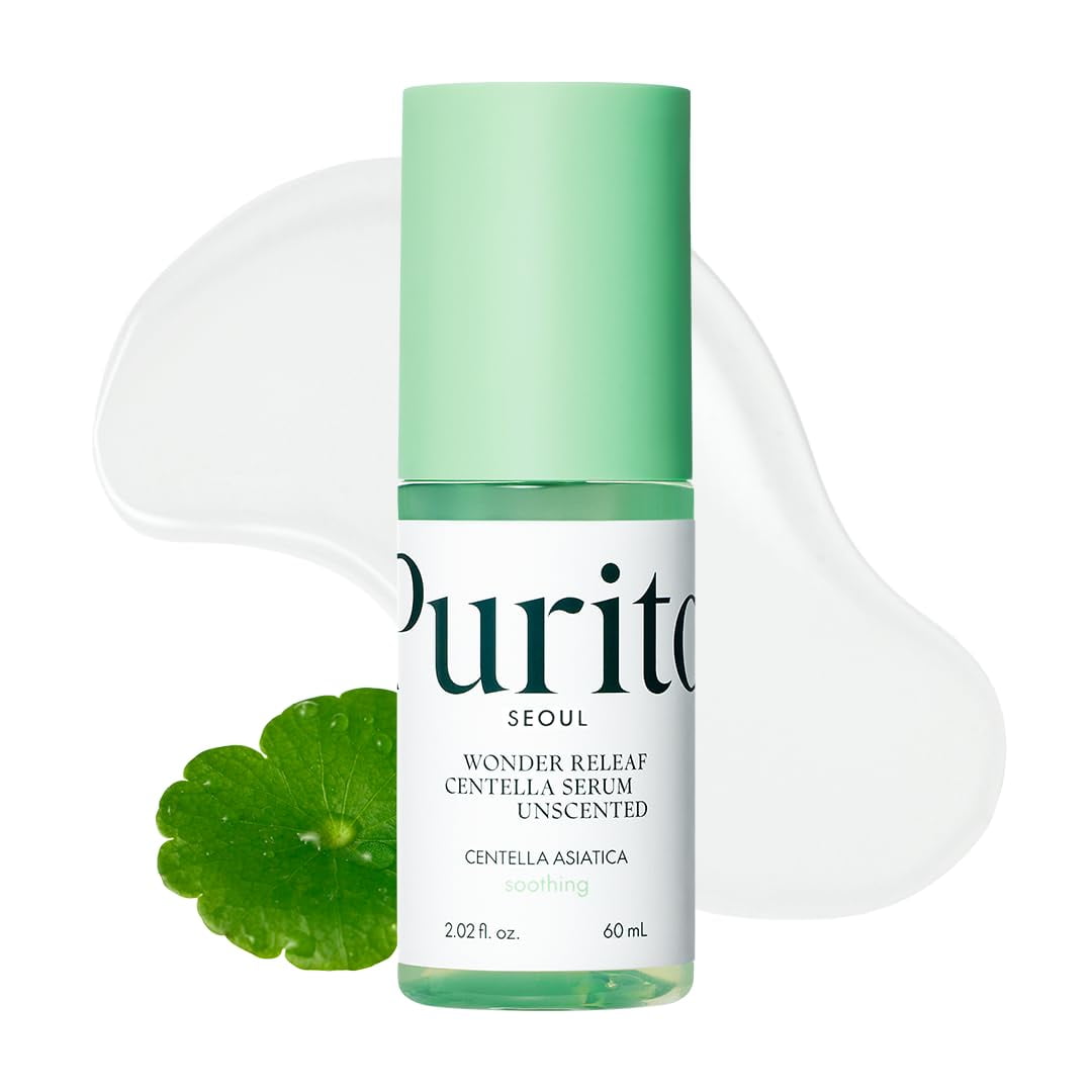PURITO SEOUL Wonder Releaf Centella Serum Unscented, Korean Centella ...