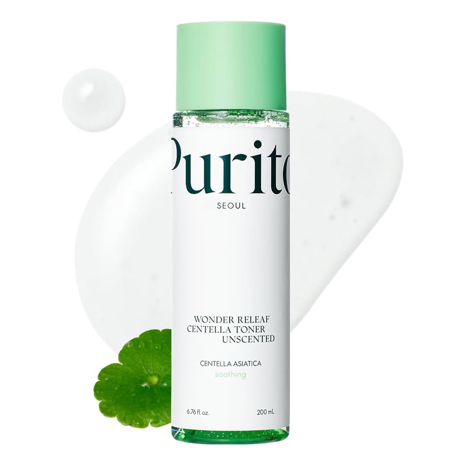 PURITO Seoul Wonder Releaf Centella Toner Unscented 200ml / 6.76 fl.oz